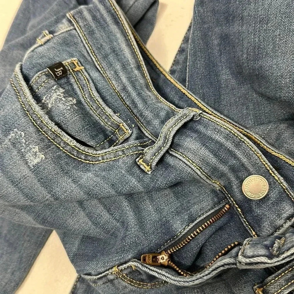 Judy Blue Skinny Denim Jeans Jean High Rise Distressed Ripped Boyfriend 9 / 29 - Picture 9 of 11